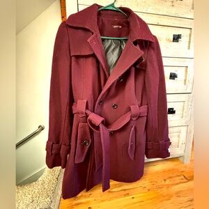 Calvin Klein Merlot Peacoat